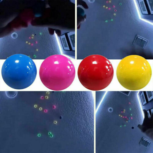 8/12 Sticky Balls Sticky Balls For Ceiling Stress Relief Globbles Stress Kid Toy