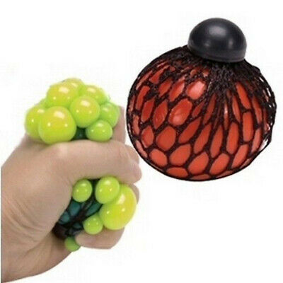 Mesh Ball Stress Reliever Autism Mood Squeeze Relief Toy Random Color